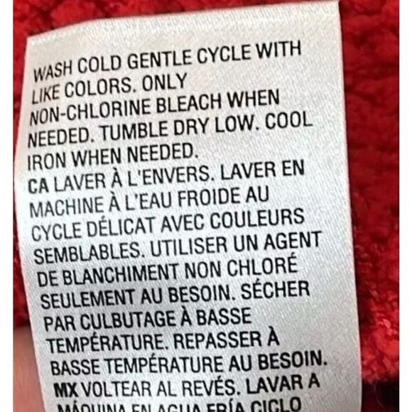 Style & Co NWT size 3X Fire Red Bobble Knit Sweater Pullover PLUS - Picture 5 of 6